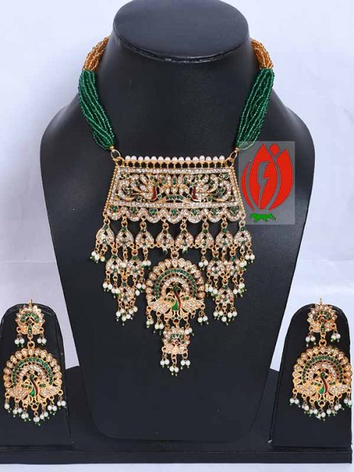 Rajwadi Jadau Goldlook Aad Jewellery