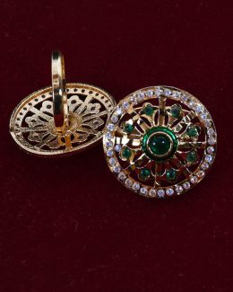 Rajwada Goldlook Rings Jadai Hand setting