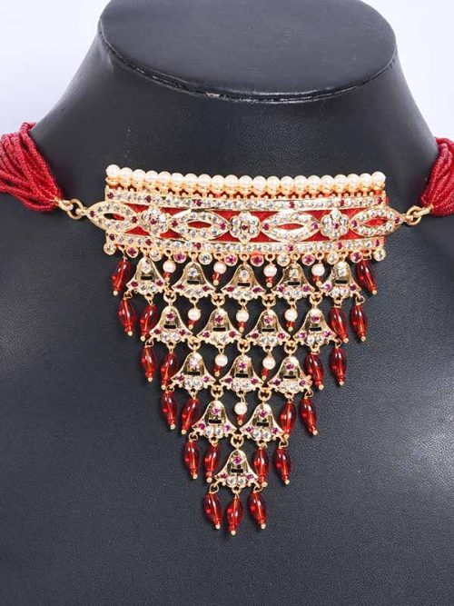 Rajwadi Jadau Goldlook Aad Jewellery - Image 2