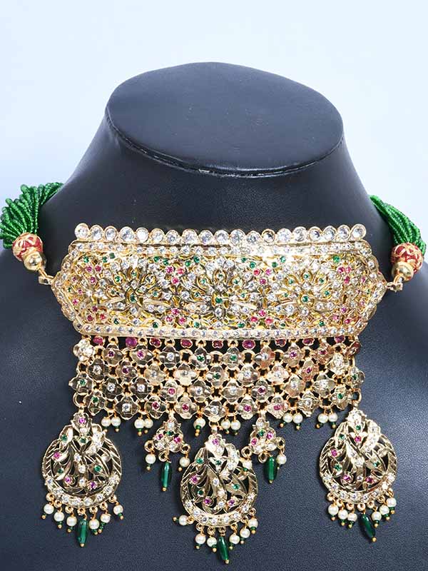Rajwadi Jadau Goldlook Aad Jewellery - Image 2