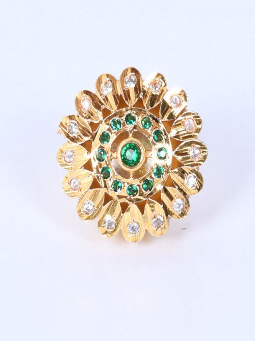 Rajwada gold look jadau Rekhdi