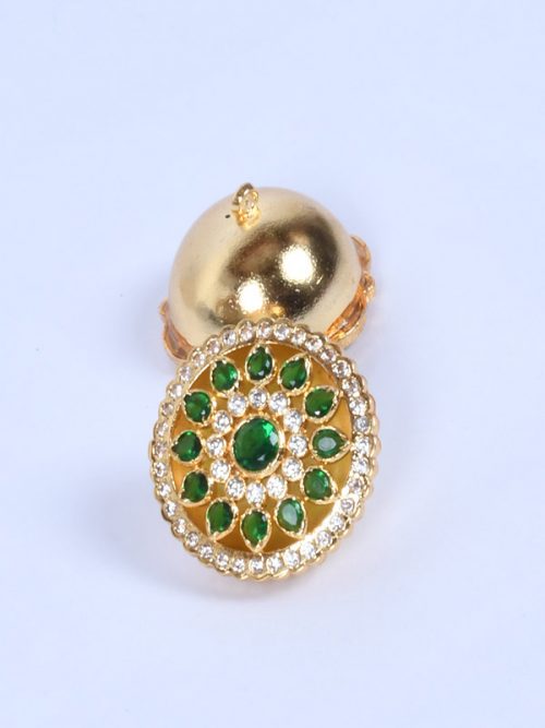 Rajwada gold look jadau Rekhdi