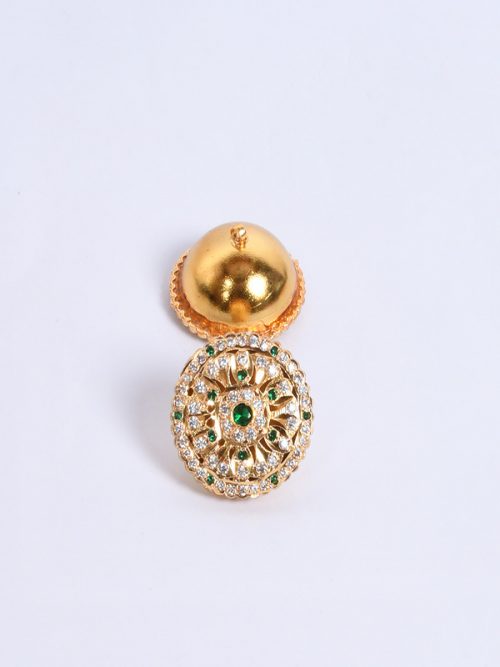 Rajwad gold look jadau Rekhdi