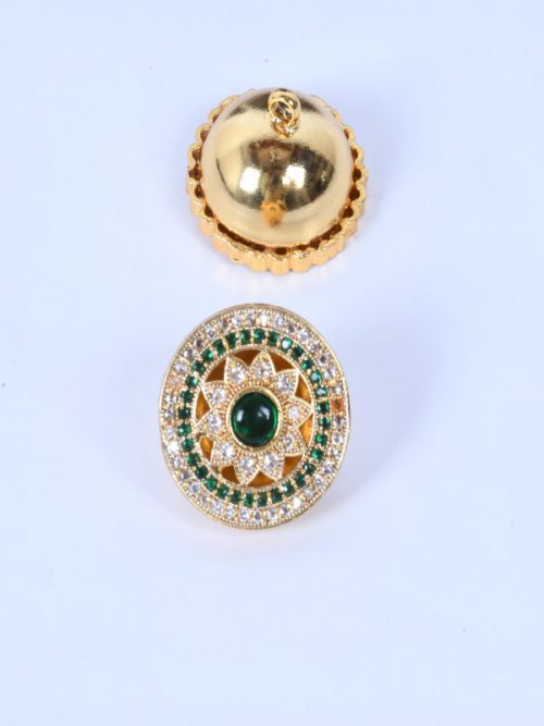 Rajwada gold look jadau Rekhdi
