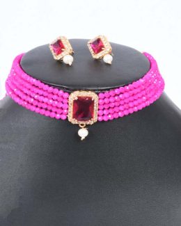 Rajwadi Kundan jadau Cheekset Jewellery