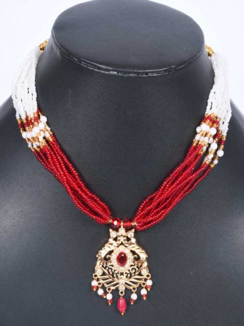 Rajwadi   jadau Cheekset Jewellery