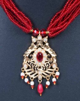 Rajwadi   jadau Cheekset Jewellery