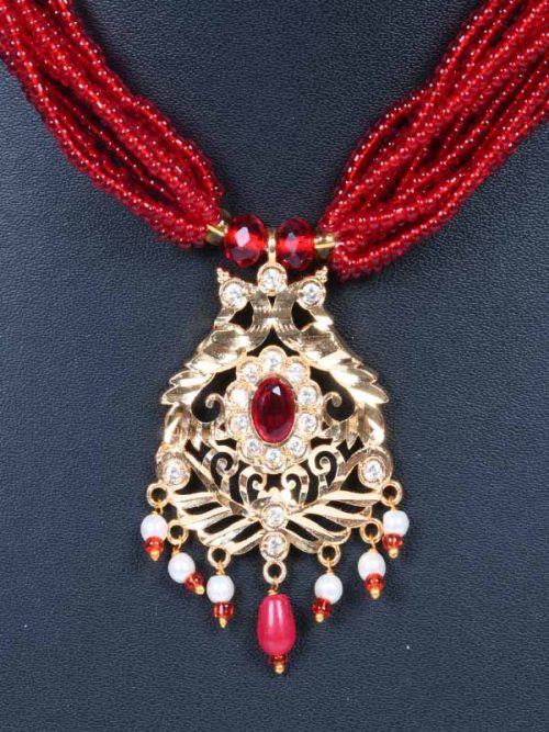 Rajwadi   jadau Cheekset Jewellery - Image 2