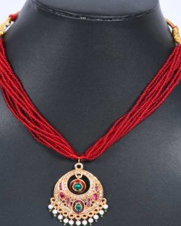 Rajwadi jadau Pendal Jewellery