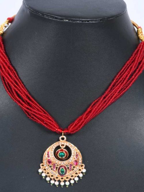 Rajwadi jadau Pendal Jewellery