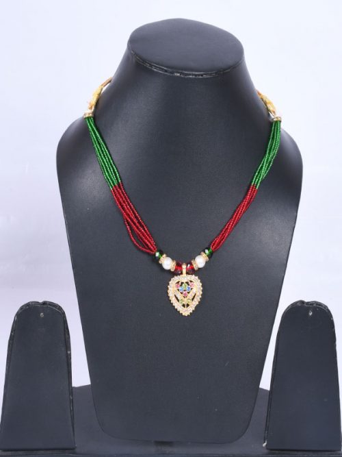 Rajwadi  jadau Pendal Jewellery