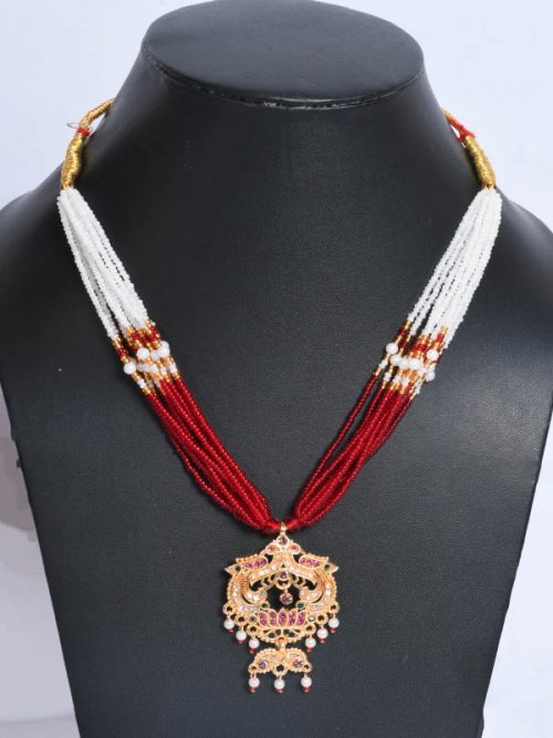 Rajwadi   jadau Pendal Jewellery