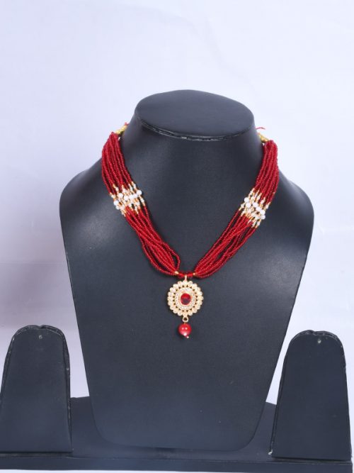 Rajwadi  Artificial jadau Pendal Jewellery