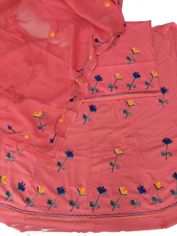 rajputi Resham work cotton suit for women