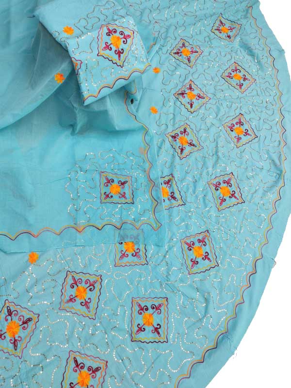 rajputi Resham work cotton suit for women