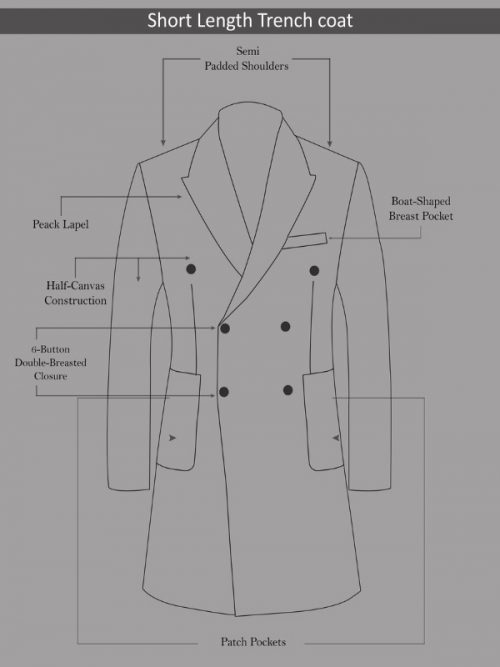 stylish Long blazer for men - Image 3
