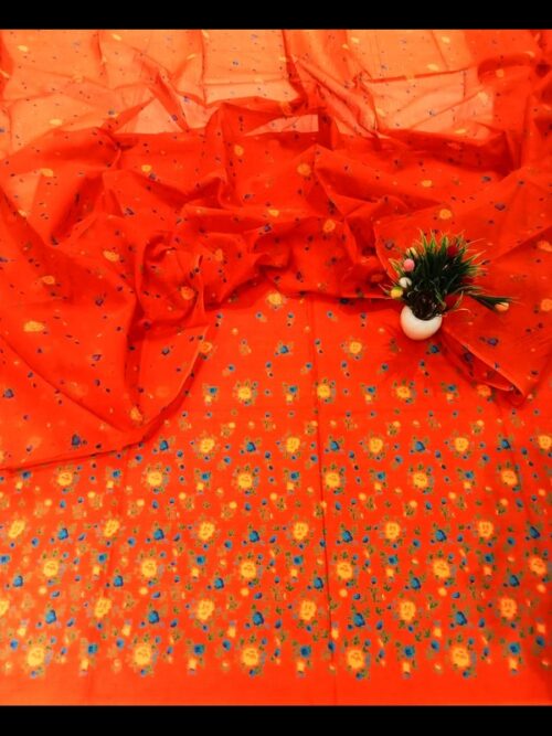Vibrant Floral Printed Suit - Image 6